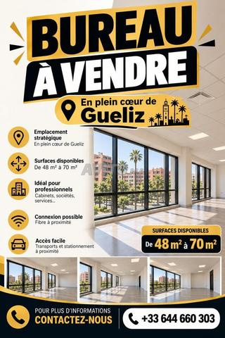 BUREAU EN PLEIN CŒUR DE GUÉLIZ