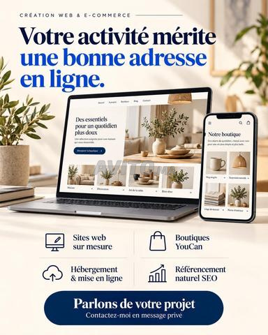Sites web et boutiques YouCan | Hébergement & SEO