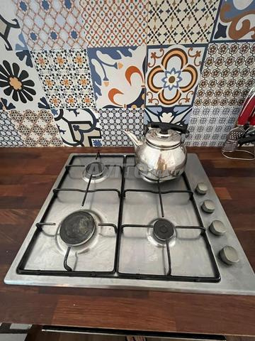 La plaque de cuisson à gaz