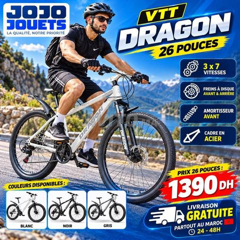 Vélo 26 pouces Dragon