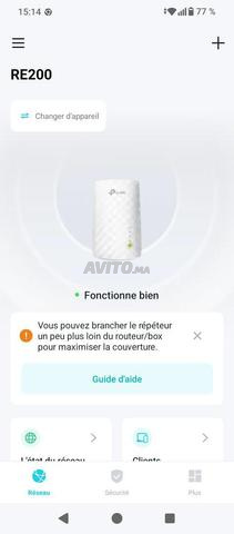 مقوي واي فاي tplink RE200 - 2