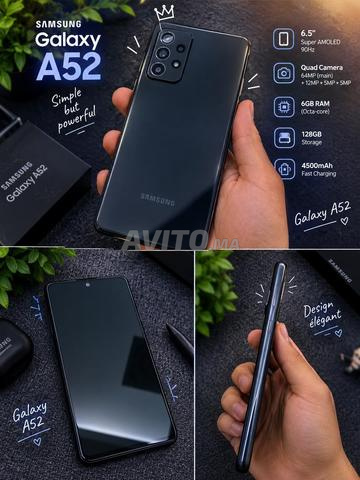 Samsung Galaxy A52 – 128 Go / 6 Go RAM – Bon état