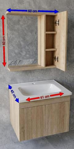 *Meuble de salle de bain moderne et luxueux - 2