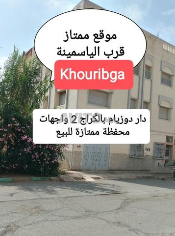دار دوزيام بالمرآب، واجهتان، 110 م² للبيع في خريبكة