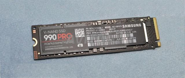 SSD Samsung 990 Pro NVMe M.2 4 To - 2