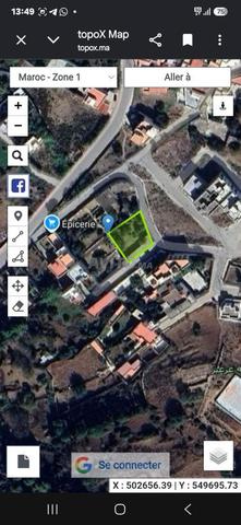 Terrain à vendre, immatriculé, emplacement de choix
