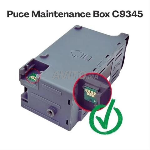 Puce Chip C9345 pour Maintenance Box Epson - 2
