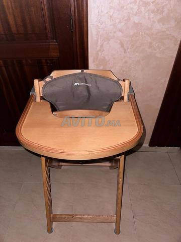Chaise haute bébé en bois Bebeconfort - 2