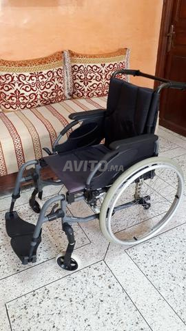 Fauteuil roulant en aluminium pliable - 2