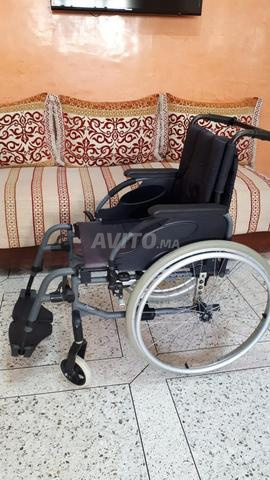 Fauteuil roulant en aluminium pliable