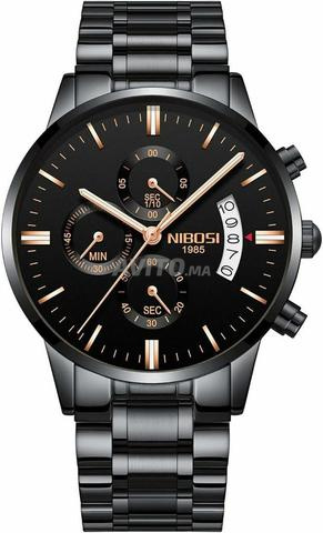 Montre-bracelet neuve de la marque NIBOSI au design classique - 2