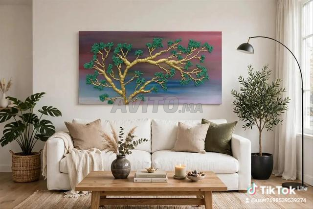Tableau décoratif 3D fait main