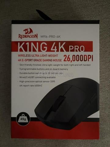 Souris gaming Redragon M916 PRO 4K