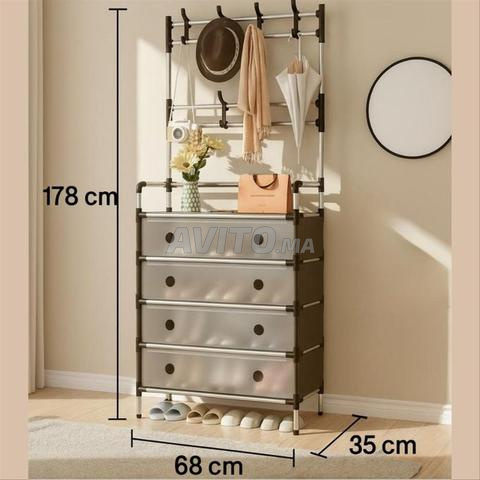 Meuble de Rangement – Organisateur de vêtements et chaussures - 2