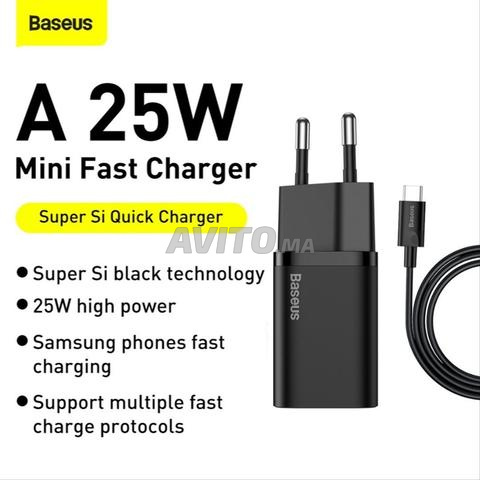 Chargeur Baseus 25 W - 2