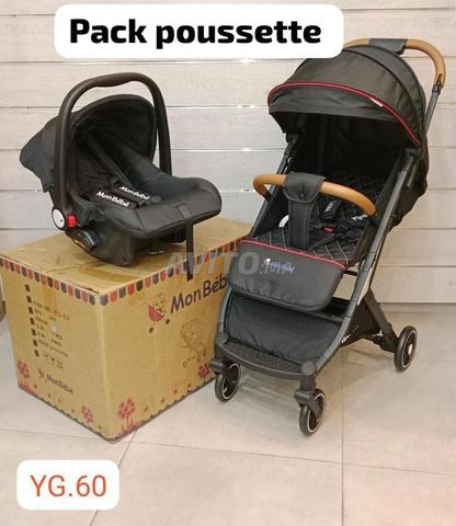 Poussette au design élégant et moderne