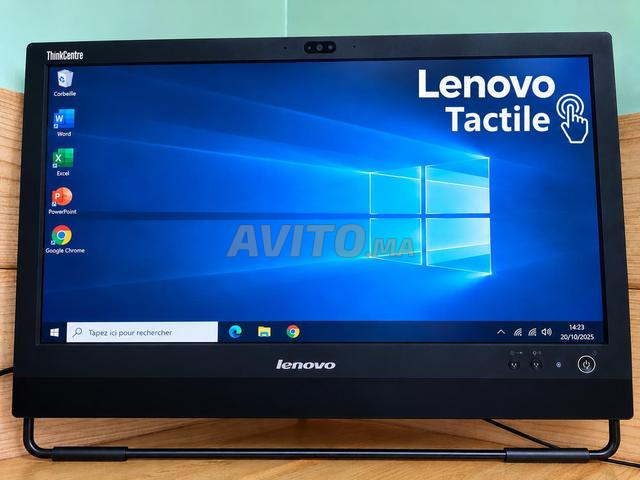 PC Tout-en-un Tactile Lenovo i7 RAM 16 Go 512 Go SSD 500