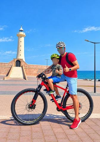 Siège vélo avant pour enfant avec guidon - 2