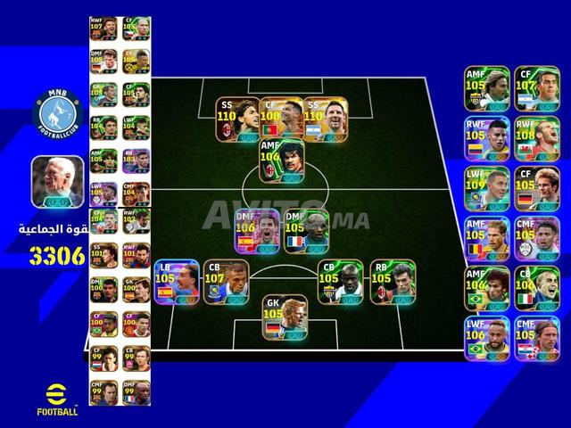 3 comptes PES / eFootball