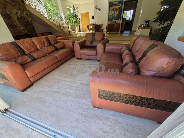 VENDS SALON CUIR - 2