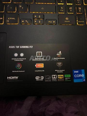 Asus TUF F17 RTX 4060 - 16 Go-512 Go SSD NVMe - 2