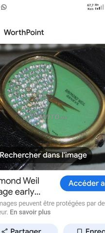 ساعة Raymond Weil مطلية بالذهب - 2
