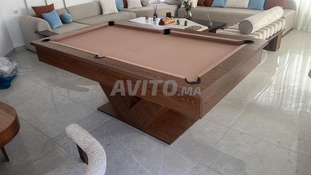 Billard convertible table à manger