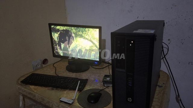 PC Bureau HP i5 16GB SSD HDD Écran LG 19