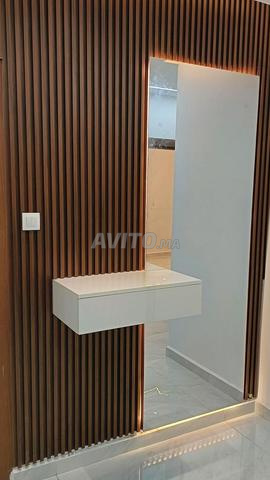 Habillage de murs en bois et design de décoration - 2