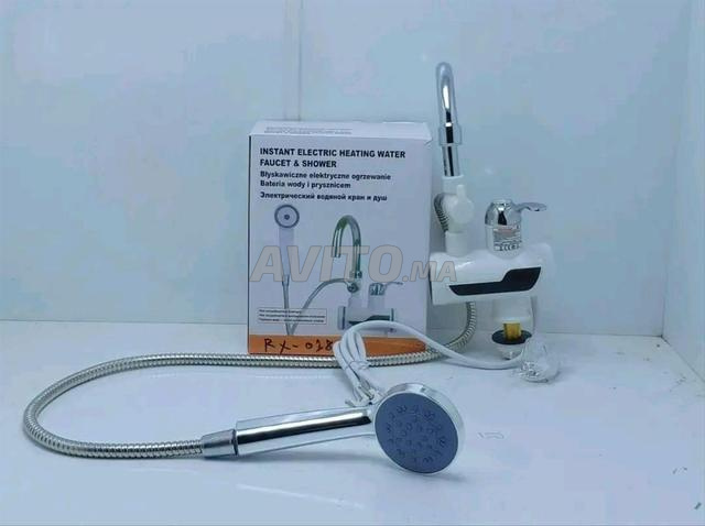 Chauffe-eau instantané Rubini avec pulvérisateur  - 2