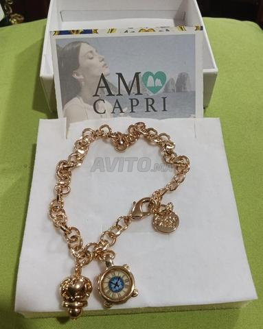 Bracelet à charms doré AMO CAPRI par Bysimon NEUF