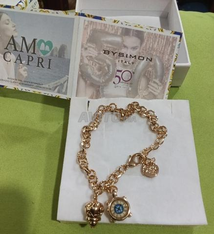 Bracelet à charms doré AMO CAPRI par Bysimon NEUF - 2