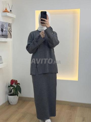 Ensemble en tricot au style raffiné et élégant 🤍 - 2