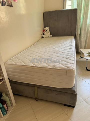 Lit avec rangement matelas État presque neuf - 2