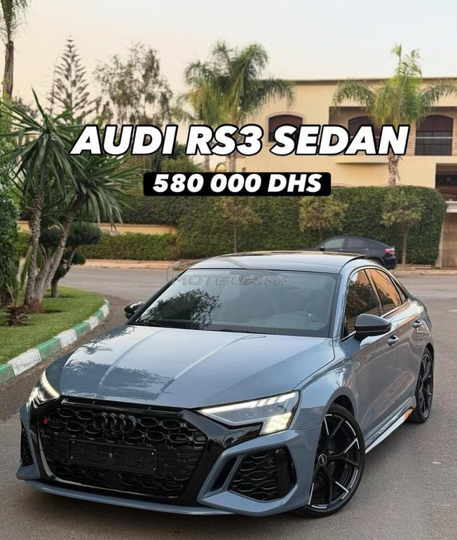 Audi RS3 Sedan 2022 importée neuve à Marrakech