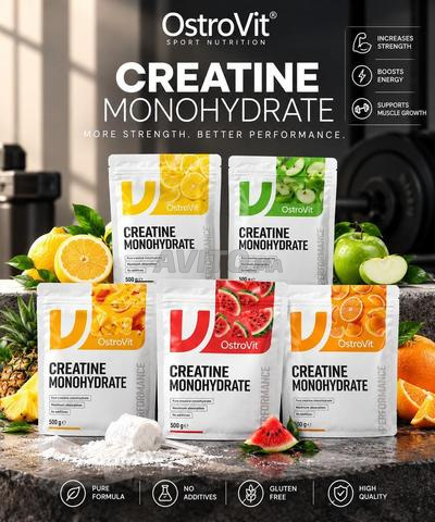 Creatine Monohydrate Ostrovit⚠️ 500g  Pologne 🇵🇱.