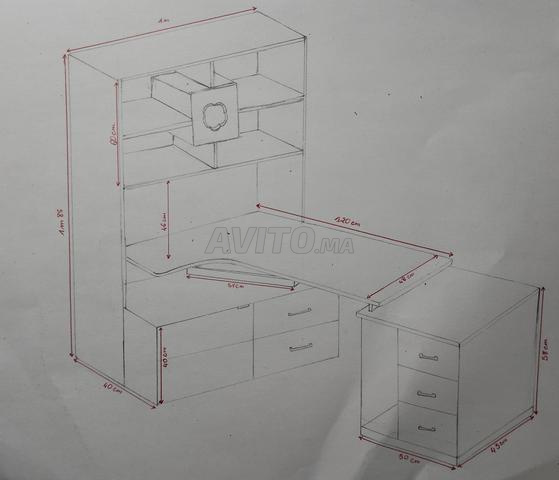 bureau avec chaise - 2