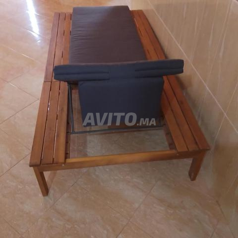 Banc en bois de teck - 2