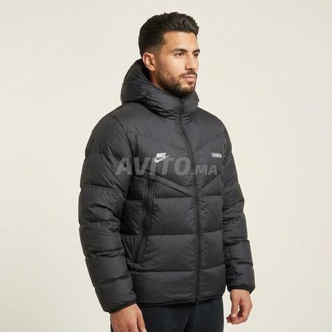 Doudoune Noire Storm-Fit Premium (S à XL)