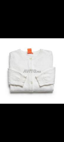 Tricot Fille 14 ans Blanc - Neuf avec ticket