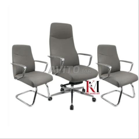 🏆 Ensemble fauteuil de direction premium - 2