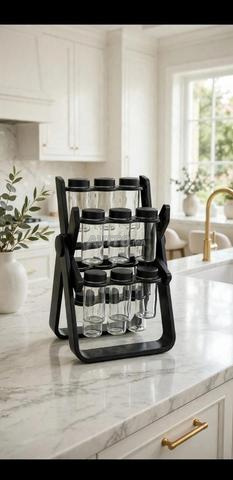 Rangement rotatif à épices 18 pots - 2