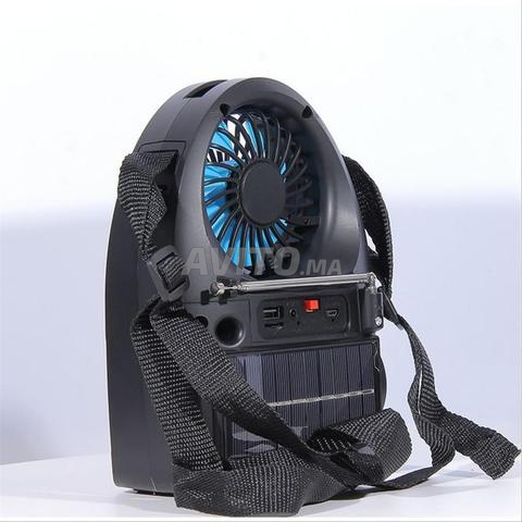 Power bank, radio, MP3, ventilateur, enceinte - 2