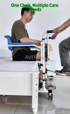 Fauteuil roulant de transfert hydraulique manuel