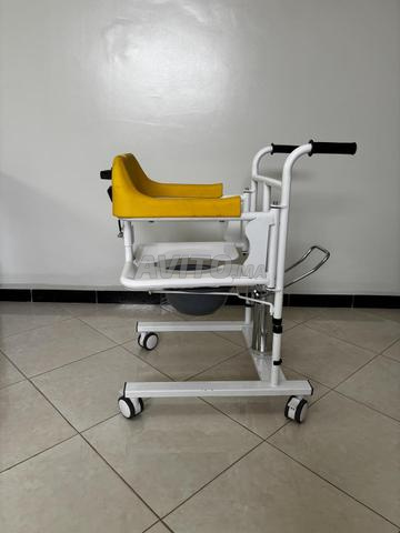Fauteuil roulant de transfert hydraulique manuel