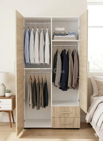 Armoire 2 portes Blakar 2 portes - 2