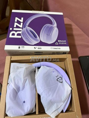 Le casque Rizz Lavender. - 2