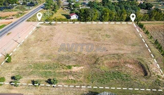 Terrain commercial sur Avenue Mohamed VI Rabat