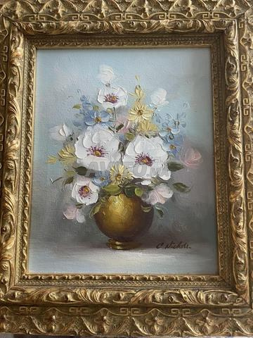 Tableau nature morte - fleurs  - 2