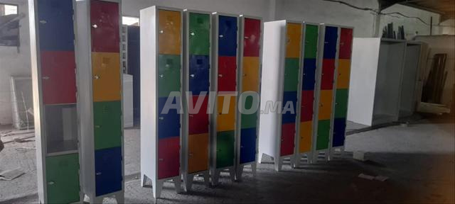 Vestiaire métallique sur mesure pour ouvriers - 2